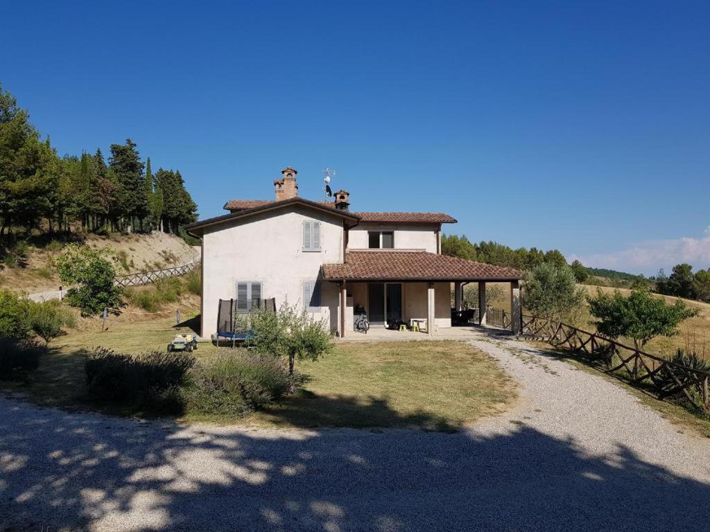 Casa Tiberina - Independent House With Private Pool Monte Santa Maria Tiberina, Umbria Apartment Exterior photo