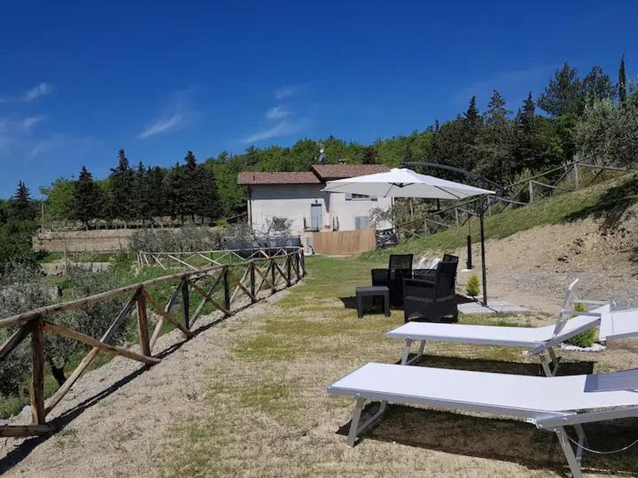 Casa Tiberina - Independent House With Private Pool Monte Santa Maria Tiberina, Umbria Apartment Exterior photo