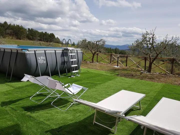 Casa Tiberina - Independent House With Private Pool Monte Santa Maria Tiberina, Umbria Apartment Exterior photo