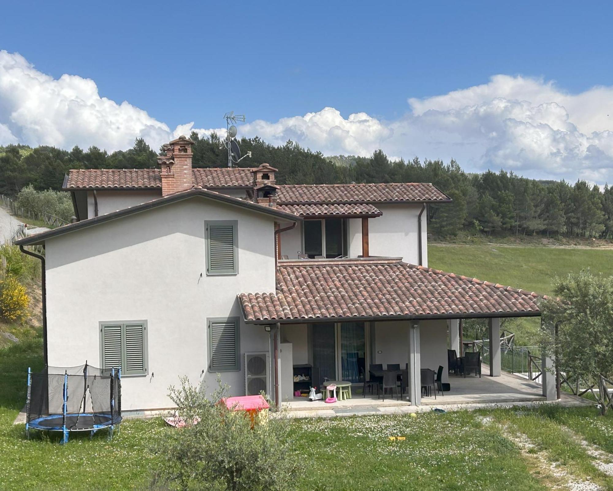 Casa Tiberina - Independent House With Private Pool Monte Santa Maria Tiberina, Umbria Apartment Exterior photo